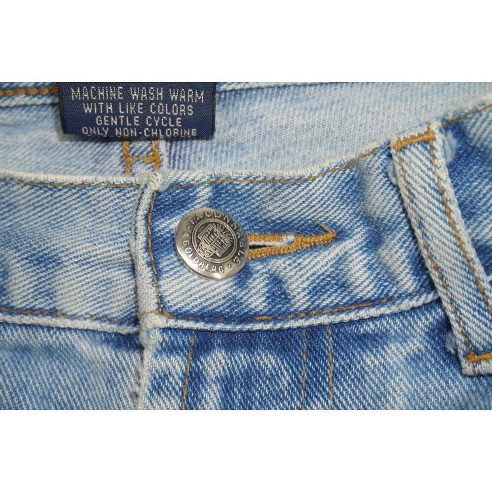 F. by Faconnable Vintage High-Waisted Light Wash Jeans – Women’s Size 14 - Picture 6 of 12